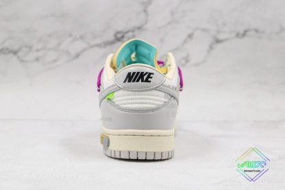 back look at Off White Nike SB Dunk Wolf Grey Purple