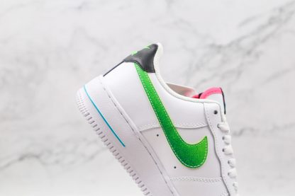 Air Force 1 '07 White Aquamarine Neon panling