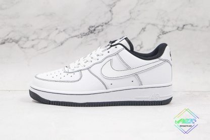 Air Force 1 Low Contrast Stitching White Black