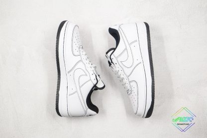 Air Force 1 Low Contrast Stitching White Black lateral side