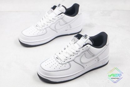Air Force 1 Low Contrast Stitching White Black mens
