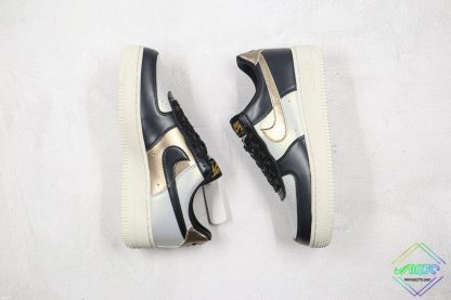 Air Force 1 Low Metallic Cool Grey gold