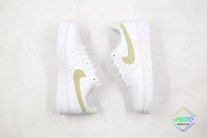 NK Air Force One Low White Gold DM2876 100 medial side