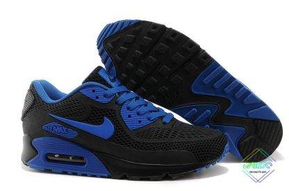 New Nike Air Max 90 Disu Black Royal Blue Shoes