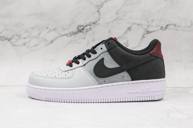 black smoke gray air force 1