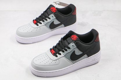 Nike Air Force 1 07 Black Smoke Grey panel