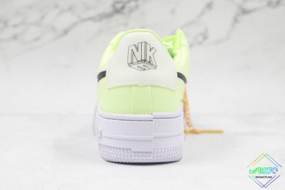 Nike Air Force 1 Barely Volt heel