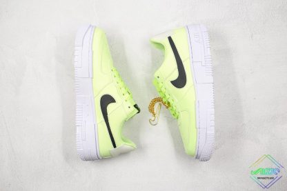 Nike Air Force 1 Barely Volt lateral side