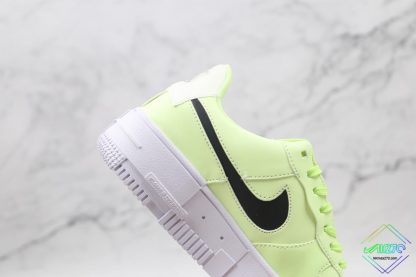 Nike Air Force 1 Barely Volt lateral side look