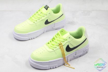 Nike Air Force 1 Barely Volt overall