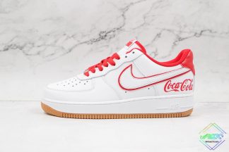 Nike Air Force 1 Coca Cola White Red