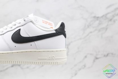 Nike Air Force 1 Essential White Black Mini Gold shoes