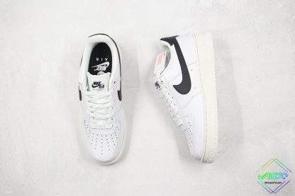 Nike Air Force 1 Essential White Black Mini Gold tongue