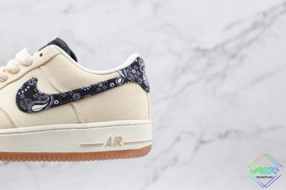 Nike Air Force 1 Low Paisley Swoosh Beige for sale