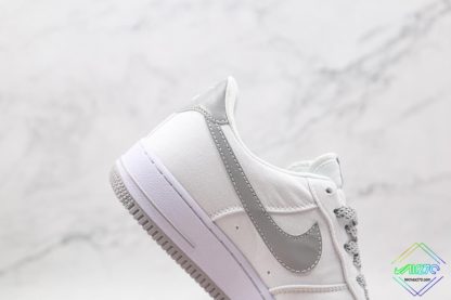 Nike Air Force 1 Low White Grey with 3M Reflective shoes