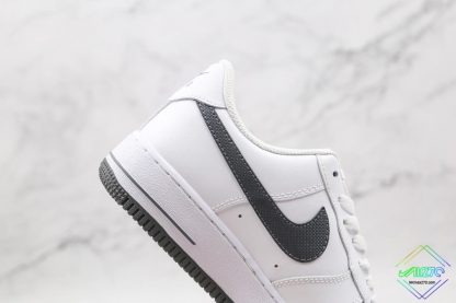 Nike Air Force 1 Low White Iron Grey detail