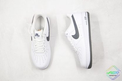 Nike Air Force 1 Low White Iron Grey vamp