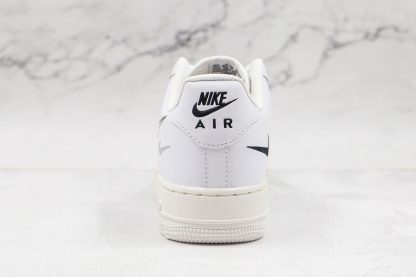 Nike Air Force 1 Low White Multi-Swoosh heel