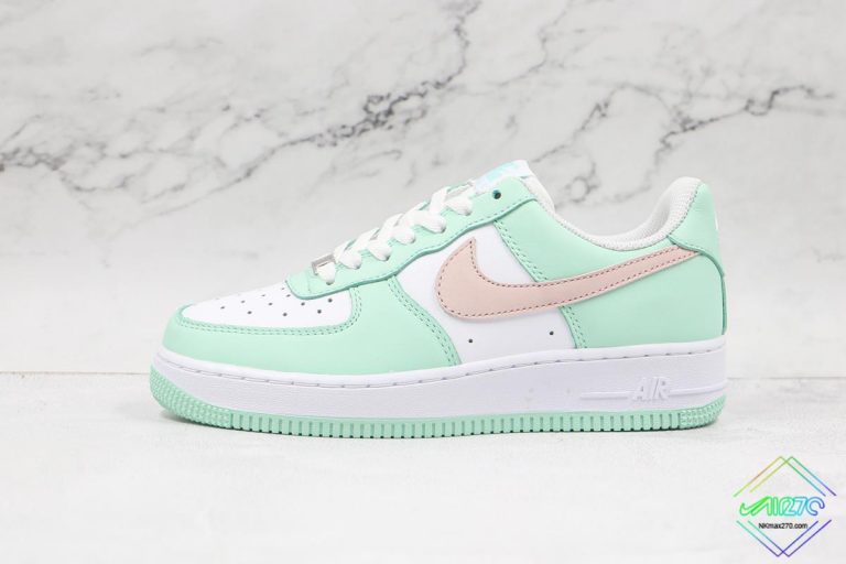 mint and white nike air