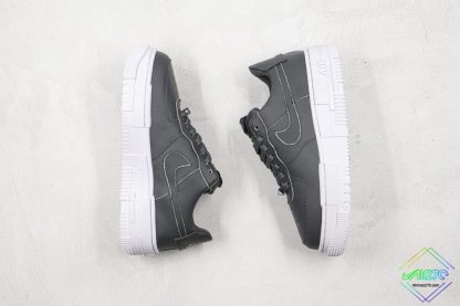 Nike Air Force 1 Pixel Black White panple