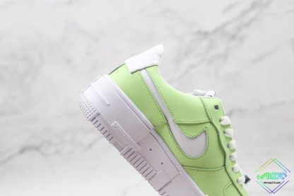 Nike Air Force 1 Pixel Neon Green panling