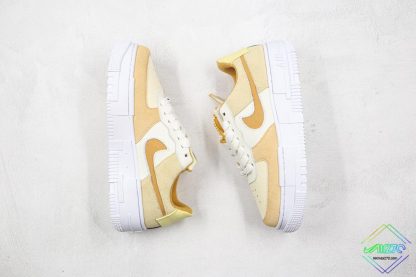 Nike Air Force 1 Pixel Sail Tan sides