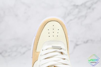 Nike Air Force 1 Pixel Sail Tan vamp