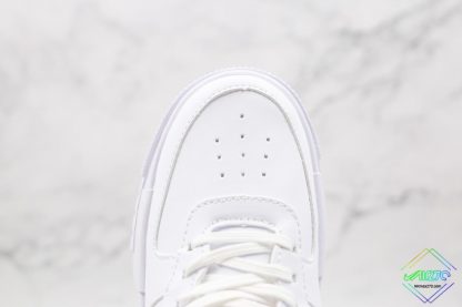 Nike Air Force 1 Pixel Trainers White Gold vam
