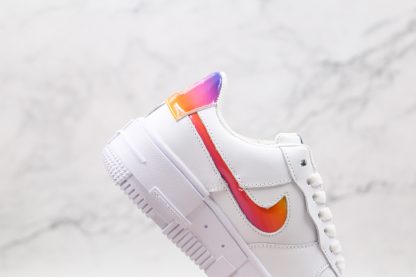 Nike Air Force 1 Pxel Iridescent cut out Swoosh