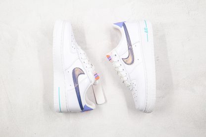 Nike Air Force 1 Sunset Branding white