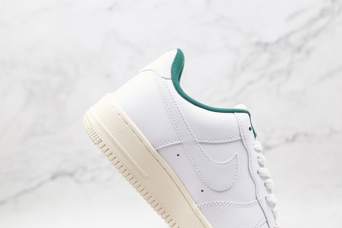 Nike Air Force 1 White Army Green