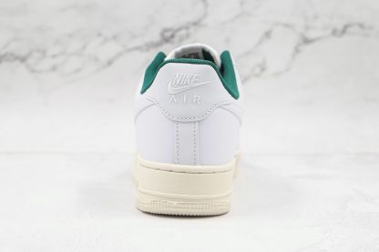 Nike Air Force 1 White Army Green heel