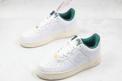 Nike Air Force 1 White Army Green overall