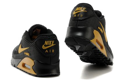 Nike Air Max 90 Disu Black Gold back heel