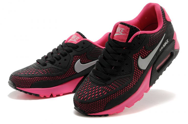 nike air max pink orange black
