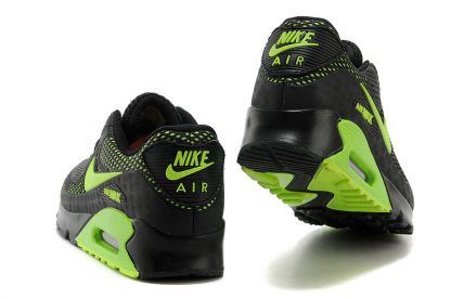 Nike Air Max 90 Disu Black Volt Green back heel