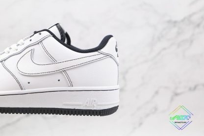 women Air Force 1 Low Contrast Stitching White Black