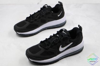 Mens Size Nike Air Max Genome Black White sneaker