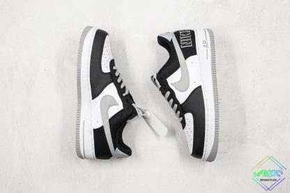 Nike Air Force 1 '07 EMB Raiders Black White silver swoosh