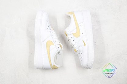 Nike Air Force 1 07 ESS White Gold shoes