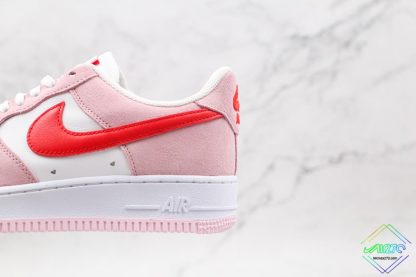 Nike Air Force 1 07 Valentine Day Love Letter red swoosh