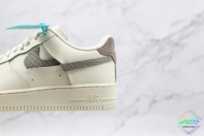 Nike Air Force 1 LXX Sea Glass Python Skin swoosh