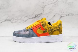 Nike Air Force 1 Low 07 Dark Sulfur Team Orange