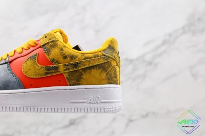 Nike Air Force 1 Low 07 Dark Sulfur Team Orange panling