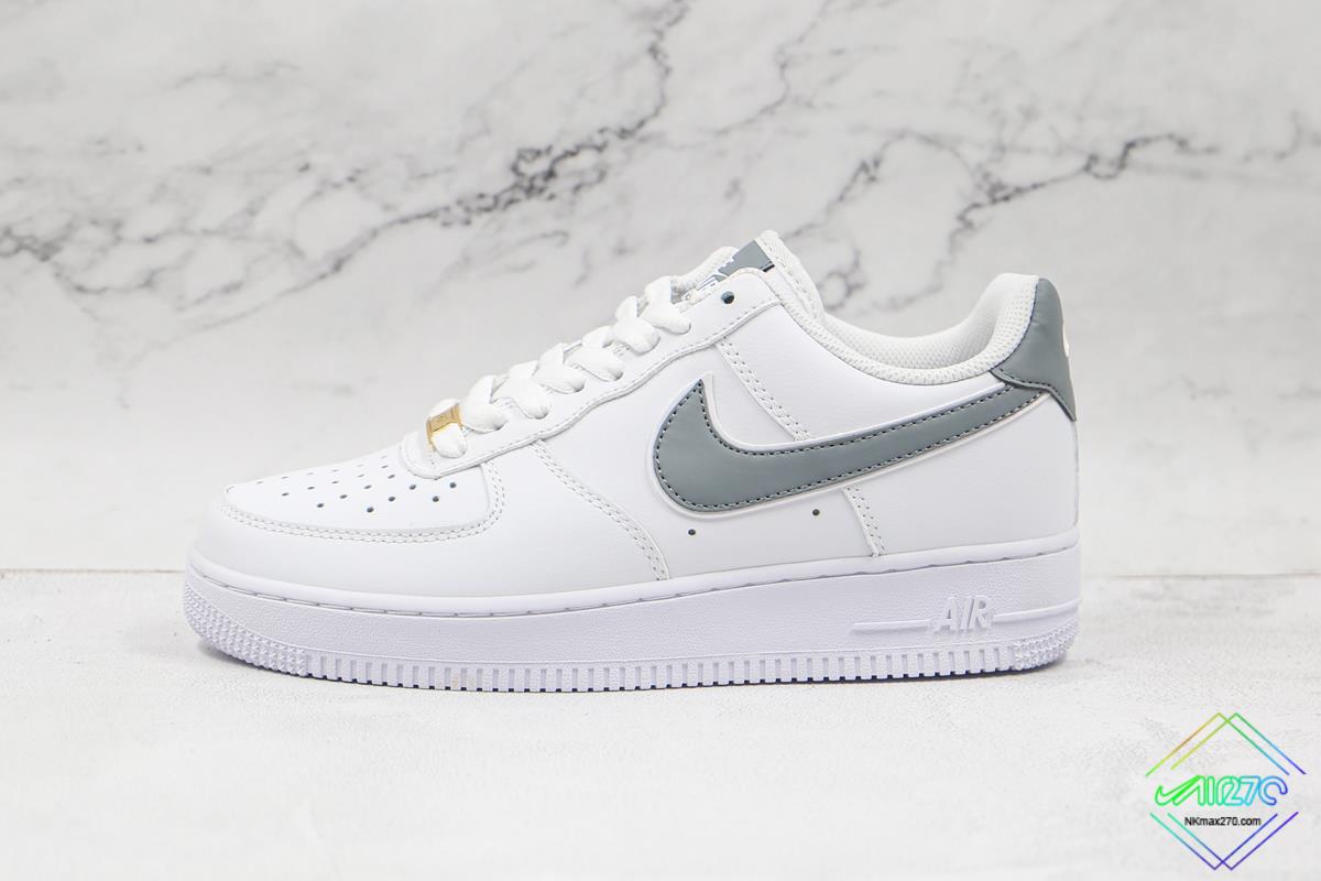 nike air force 1 gray white