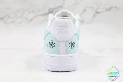 Nike Air Force 1 Low Baby Blue White back heel