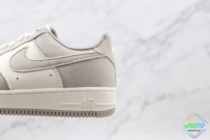 Nike Air Force 1 Low Canvas Grey lateral side