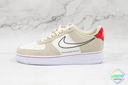Nike Air Force 1 Low First Use Light Stone