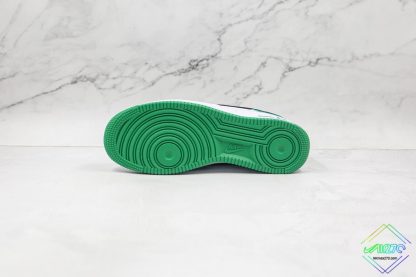 Nike Air Force 1 Low Green Black underfoot