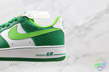 Nike Air Force 1 Low Shamrock St Patricks Day green shoes